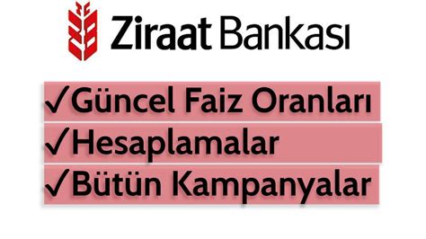 ziraat bankası vadeli faiz oranları